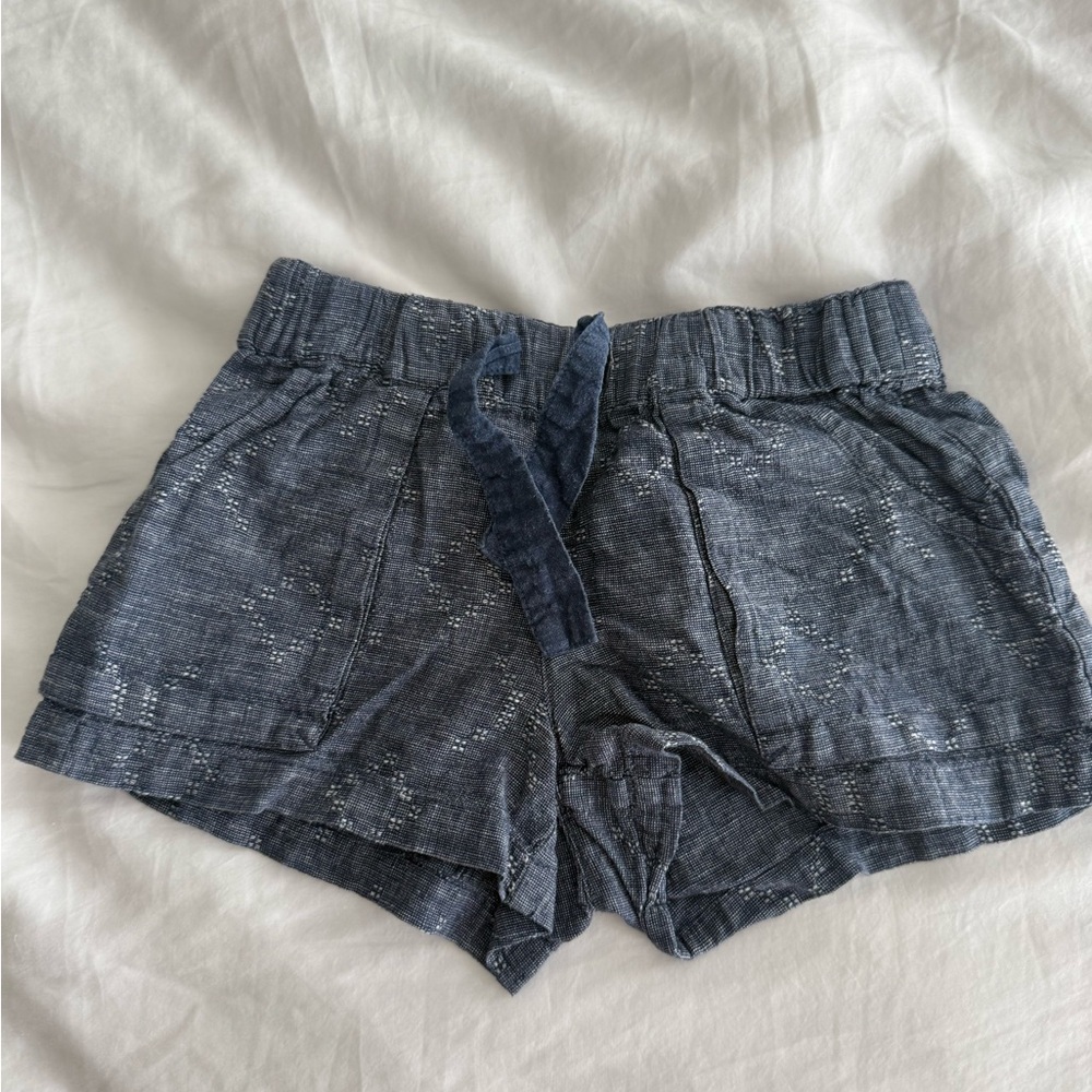 EUC Patagonia chambray linen shorts size XS